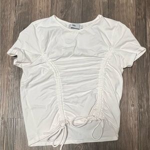 ADIKA WHITE TIE TOP-RARELY WORN